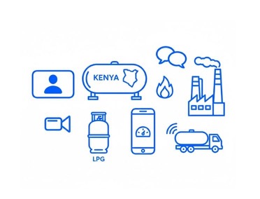 Dashboard showing multiple energy meters for business management